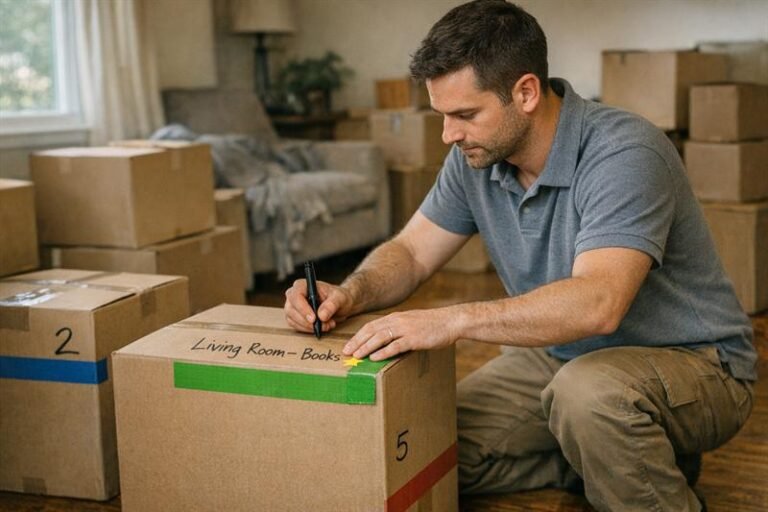 How to Label Moving Boxes for Fast and Organized Unpacking