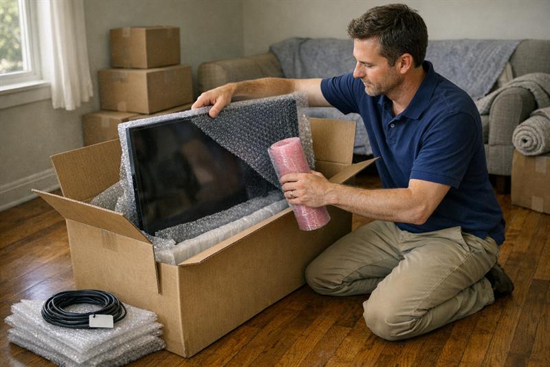 How to Pack Electronics for Moving (TVs, Computers, and More) How to Pack Electronics for Moving (TVs, Computers, and More)